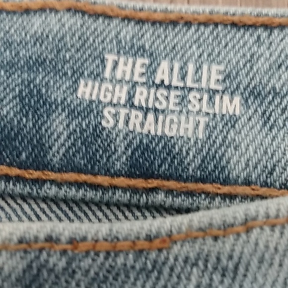 The Allie High Rise Slim Straight Jeans - Picture 9 of 14